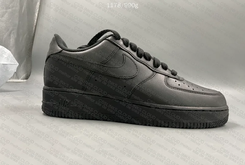 Black Air Force 1 6