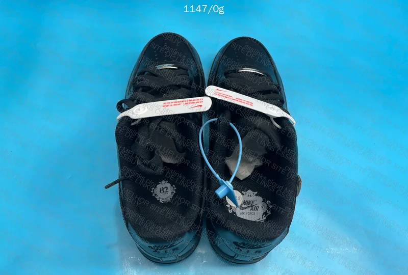 Black Air Force 1 - Batch G 6