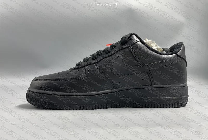Black Air Force 1 from Ovo 7