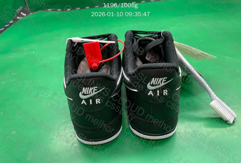 air force 1 preto e branco