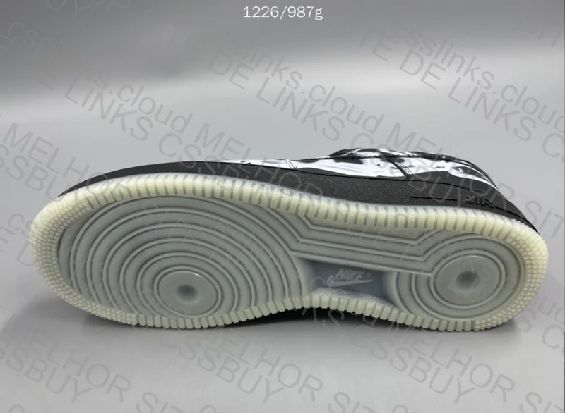 Air Force 1 Skeleton Black 10