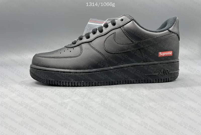 Air Force 1 Supreme Black 3
