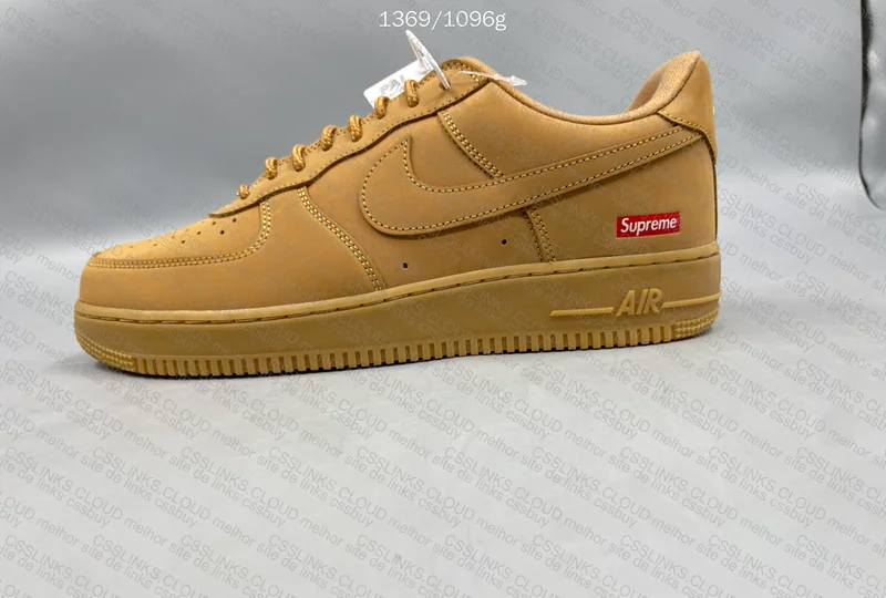 Air Force 1 Supreme Brown 3