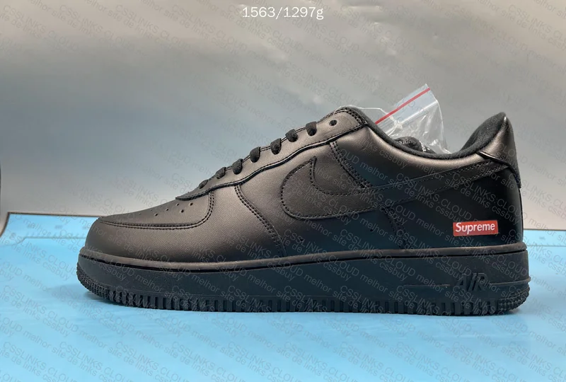 Air Force 1 Triple Black Supreme