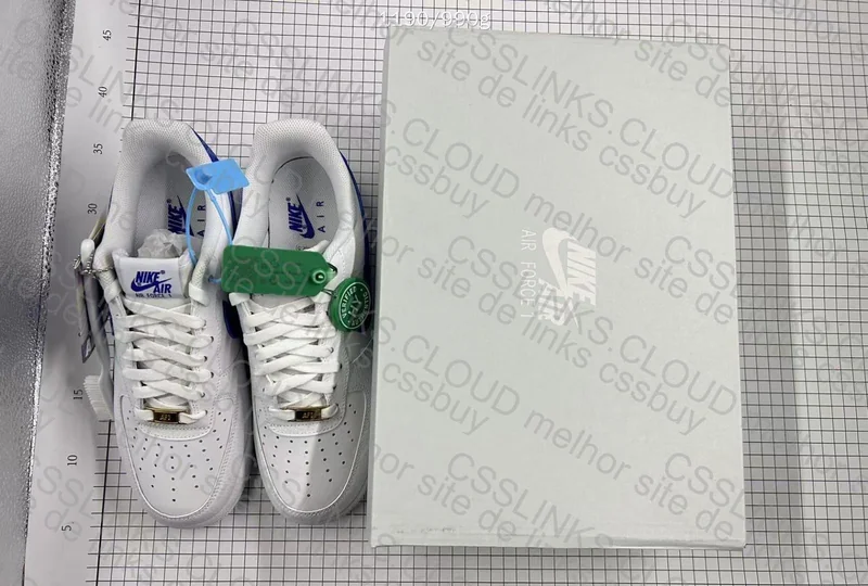 Air Force 1 White Royal Blue
