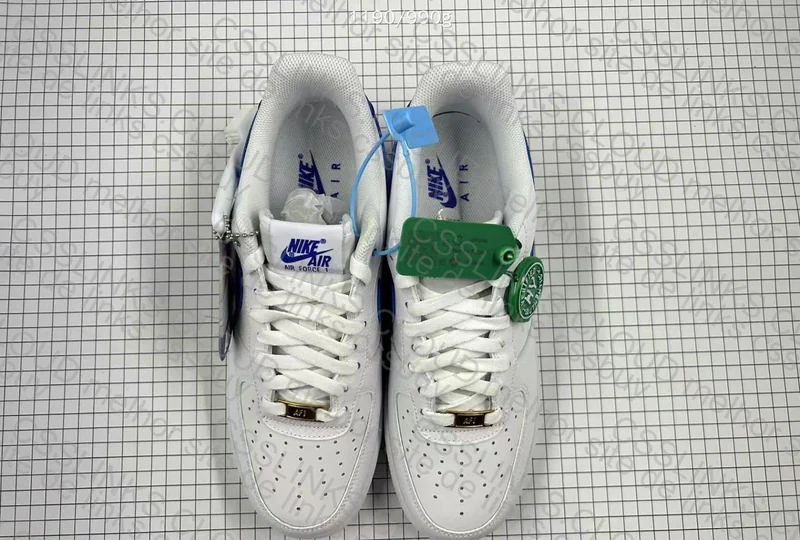 Air Force 1 White Royal Blue 2