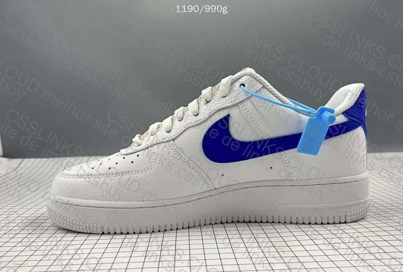 Air Force 1 White Royal Blue 4