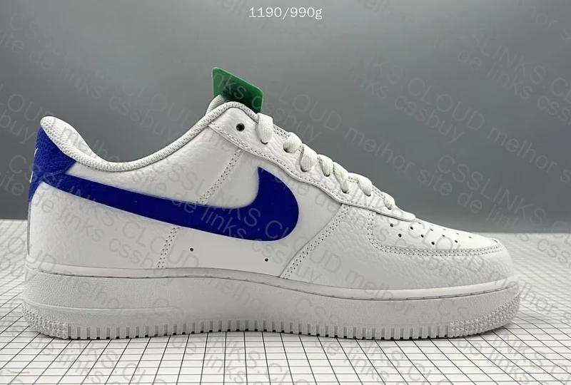 Air Force 1 White Royal Blue 6