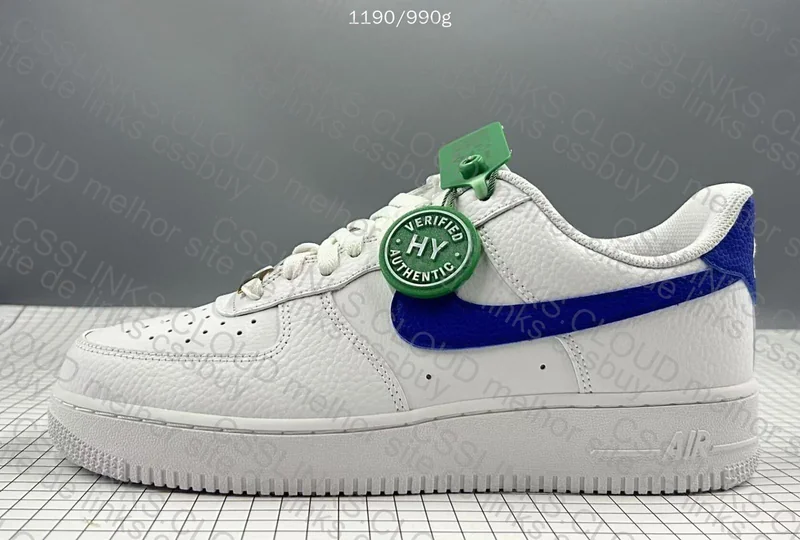 Air Force 1 White Royal Blue 7