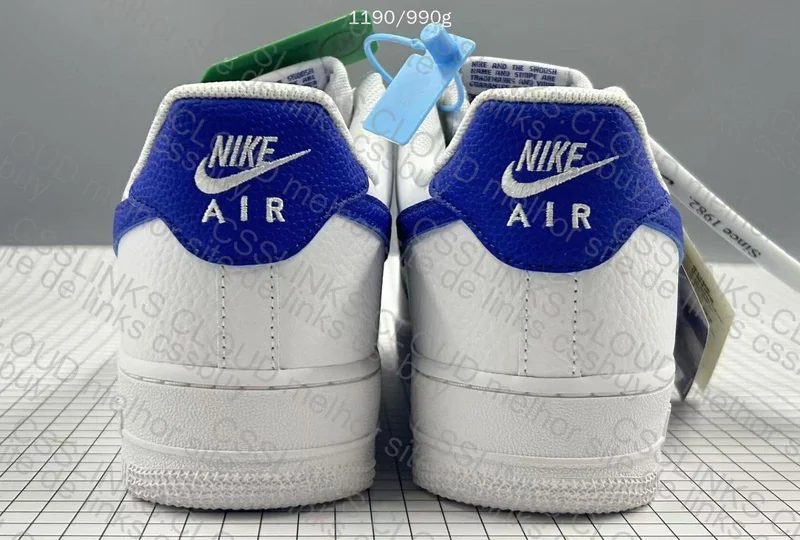 Air Force 1 White Royal Blue 9