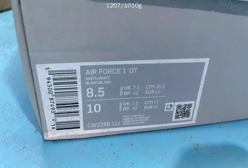 Air Force 1 White - XP Batch 3
