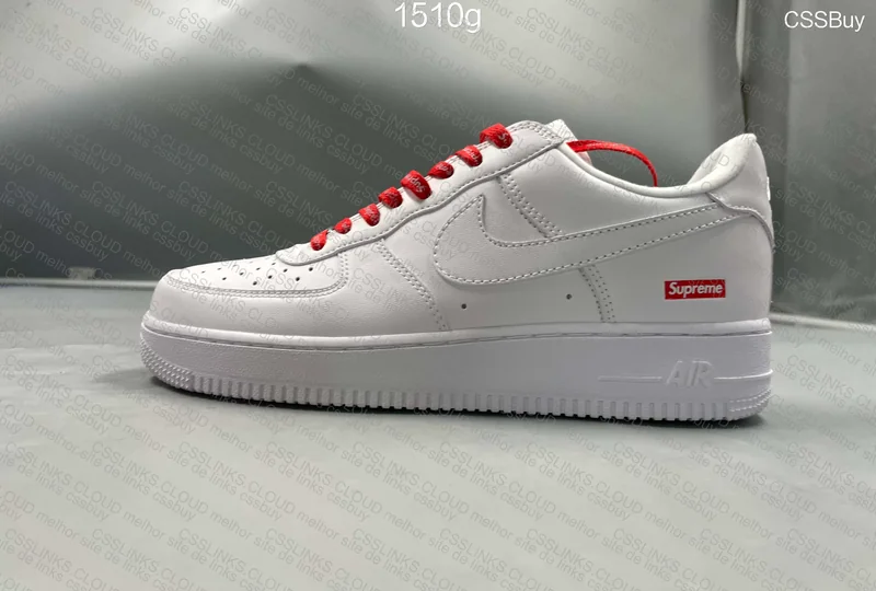 Air Force 1 x Supreme 'White' 2