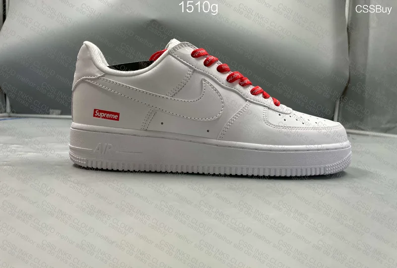 Air Force 1 x Supreme 'White' 3