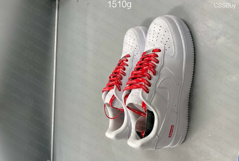 Air Force 1 x Supreme 'White' 6