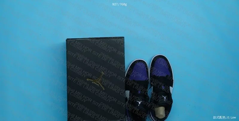 Air Force Jordan 1 Low Purple