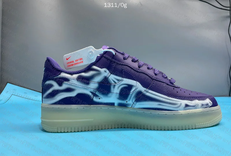 Air Force Skeleton Purple 8