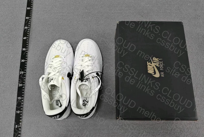 Air Force White Black Mini Hook
