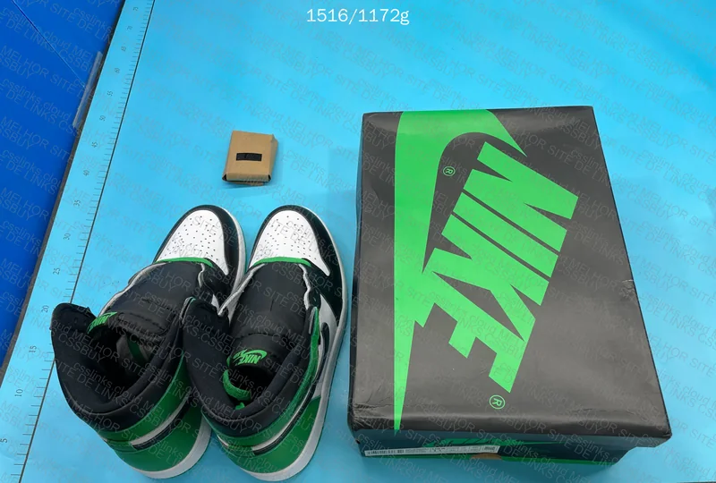 Air Jordan 1 (AJ1) High Lucky Green - LJR (B Grade) 4