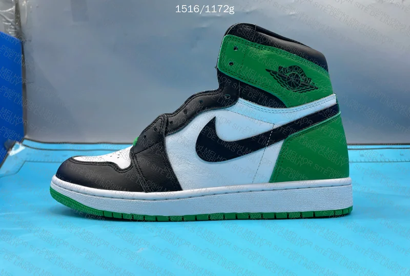 Air Jordan 1 (AJ1) High Lucky Green - LJR (B Grade) 8