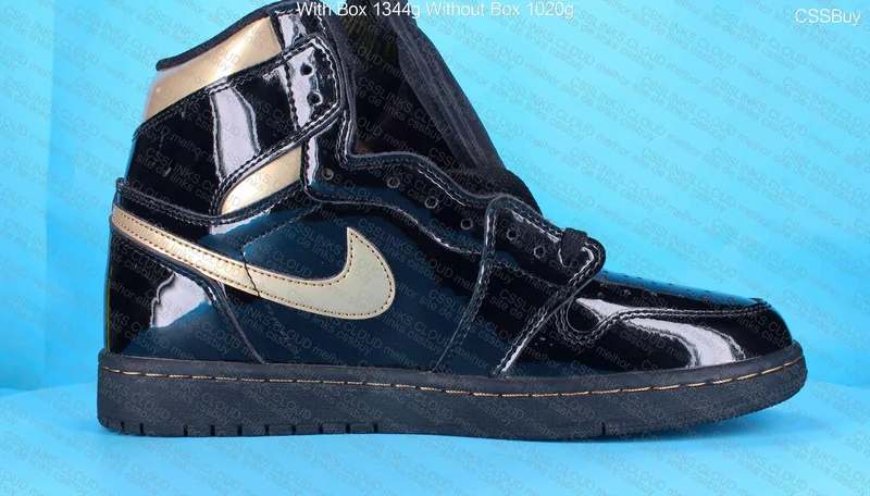 Air Jordan 1 Black Gold 2