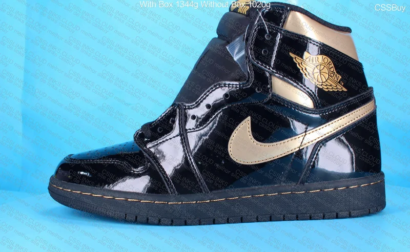 Air Jordan 1 Black Gold 3