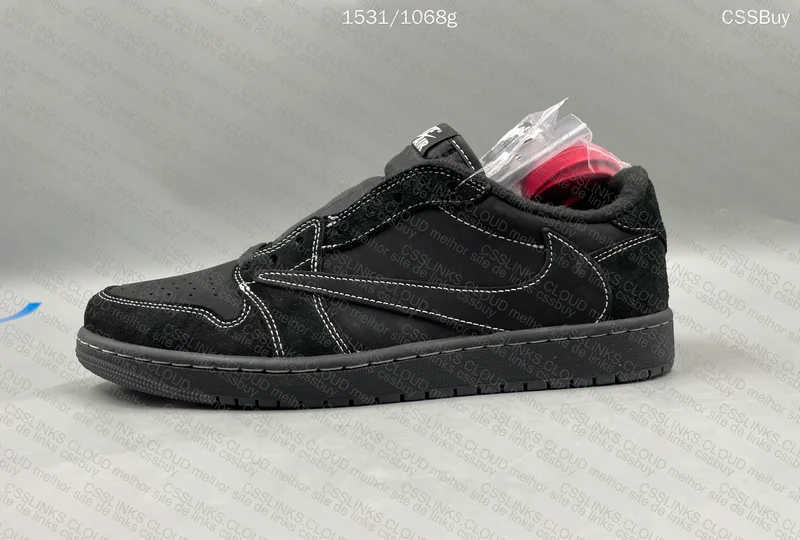 Air Jordan 1 Black Phantom Travis Scott PK4.0 5