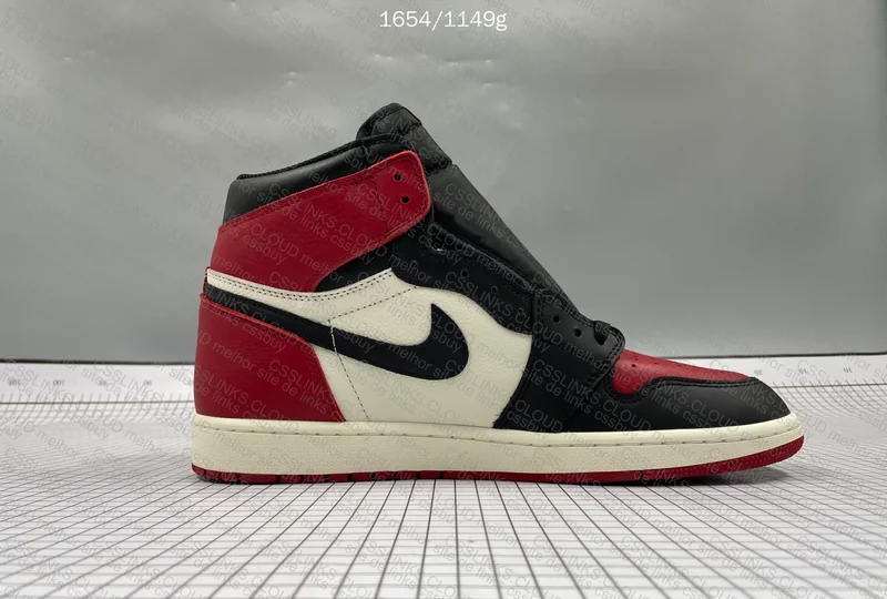 Air Jordan 1 Bred Toe (Sale) 4