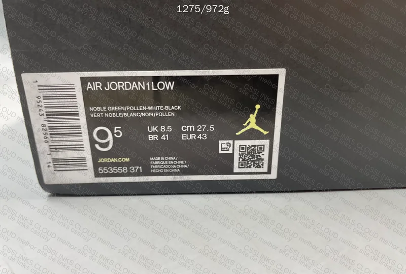 Air Jordan 1 Green Toe 10