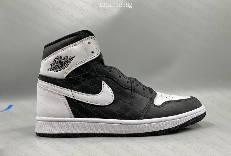 Air Jordan 1 High Black/White 3
