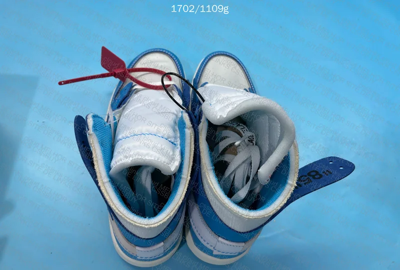 Air Jordan 1 High Off-White UNC LJR Batch