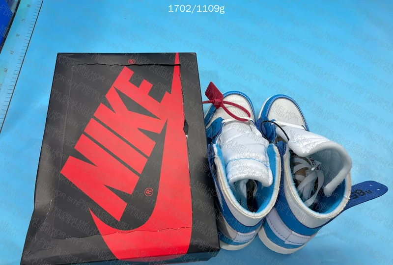 Air Jordan 1 High Off-White UNC LJR Batch 2