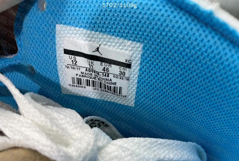 Air Jordan 1 High Off-White UNC LJR Batch 8