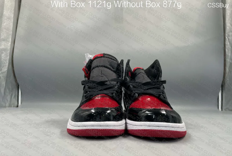 Air Jordan 1 High Patent Bred 5