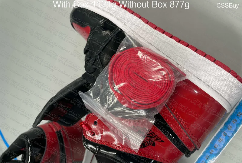 Air Jordan 1 High Patent Bred 6