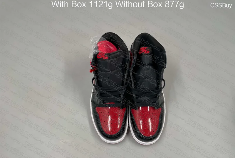 Air Jordan 1 High Patent Bred 7