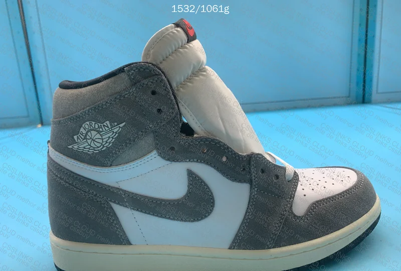 Air Jordan 1 High Washed Grey 4