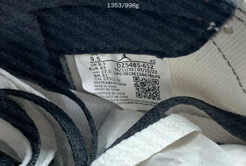 Air Jordan 1 Lost and Found LJR 7