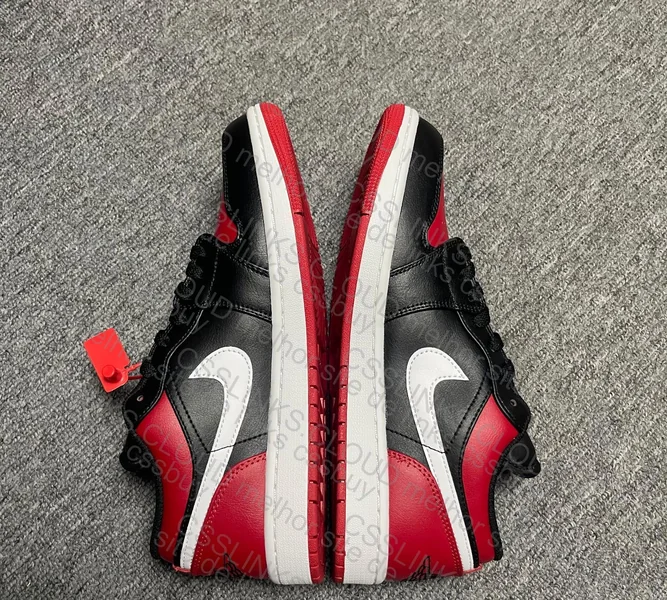Air Jordan 1 Low Alternate Bred Toe 2
