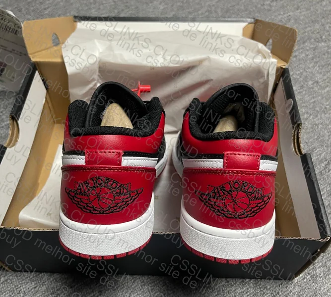 Air Jordan 1 Low Alternate Bred Toe 4