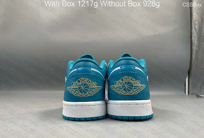 Air Jordan 1 Low Aquatone 4