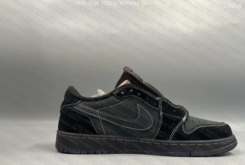Air Jordan 1 Low 'Black Phantom' 3