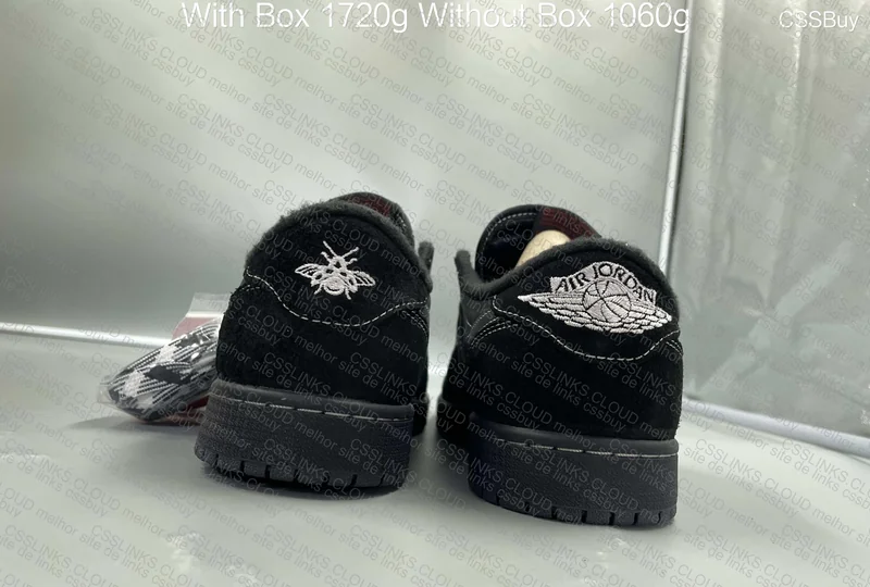 Air Jordan 1 Low - 'Black Phantom' 5