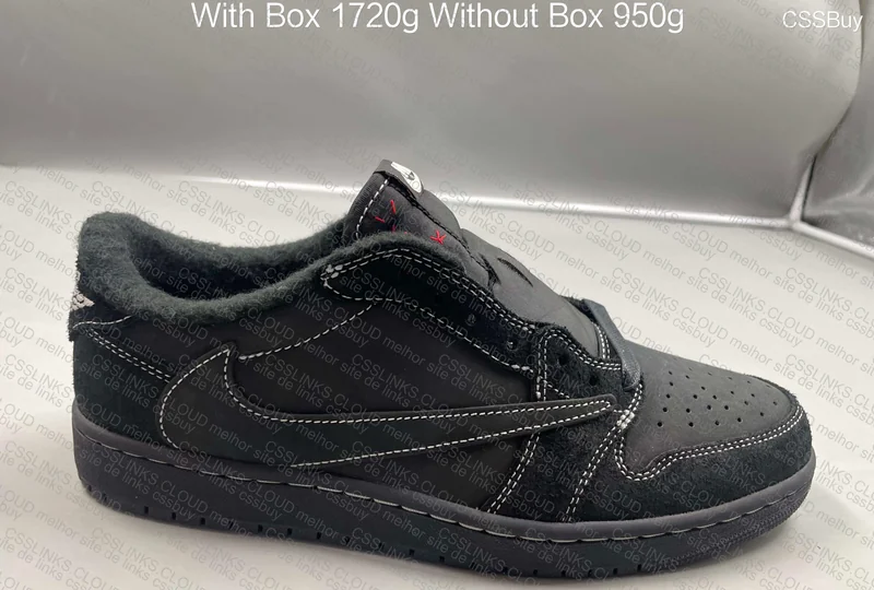Air Jordan 1 Low 'Black Phantom' 4