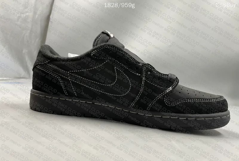 Air Jordan 1 Low Black Phantom 3