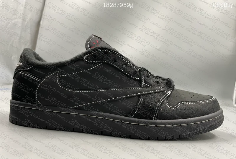 Air Jordan 1 Low Black Phantom 5