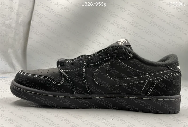 Air Jordan 1 Low Black Phantom 7