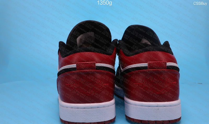 Air Jordan 1 Low Black Toe 2