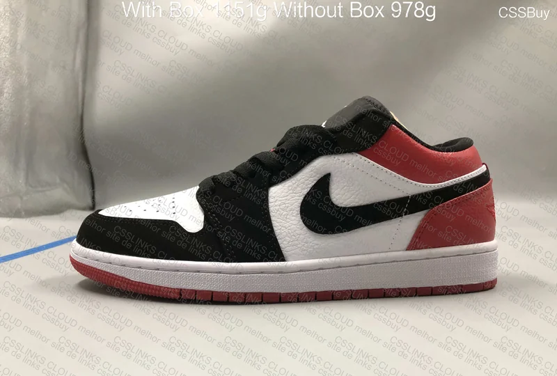 Air Jordan 1 Low Black Toe 2