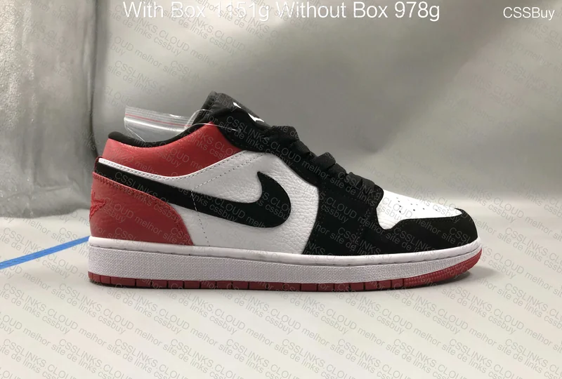 Air Jordan 1 Low Black Toe 3