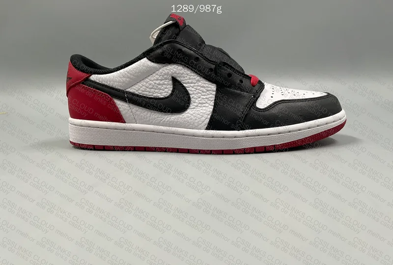 Air Jordan 1 Low Black Toe